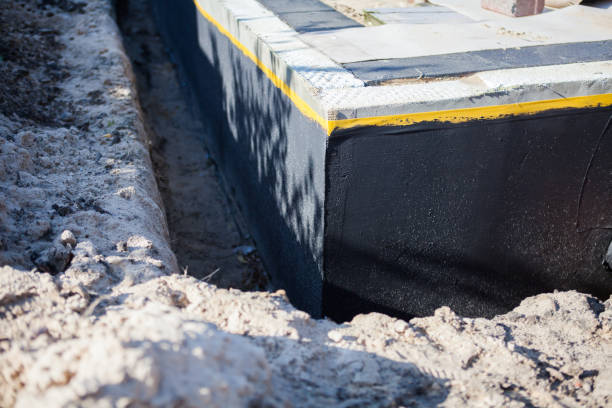 Professional Crawl Space Encapsulation technician working in Vandalia, MI
